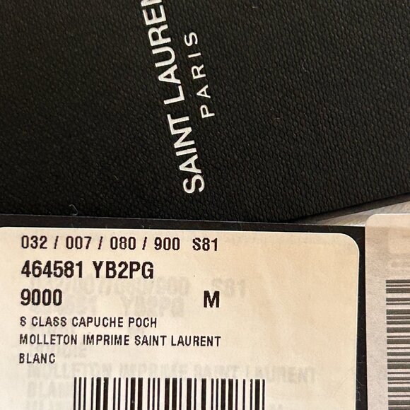 NWT SAINT LAURENT RIVE GAUCHE HOODIE size M - Picture 7 of 9